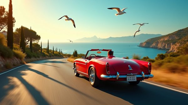 Voyager librement : la location d'une voiture à marseille, clé de la provence